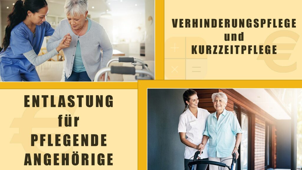 Verhinderungspflege und Kurzzeitpflege - Entlastung für pflegende Angehörige